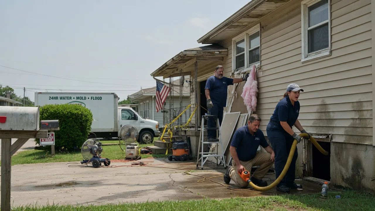 Water Damage Repair in Carmen, OK near me